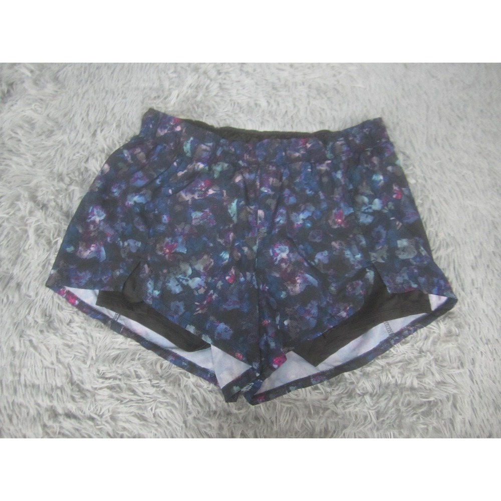 Avia Shorts‎ Girls XL Multicolor Print Running Athletic Drawstring Lined Gym
